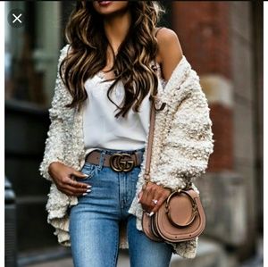 gucci porcelain rose belt